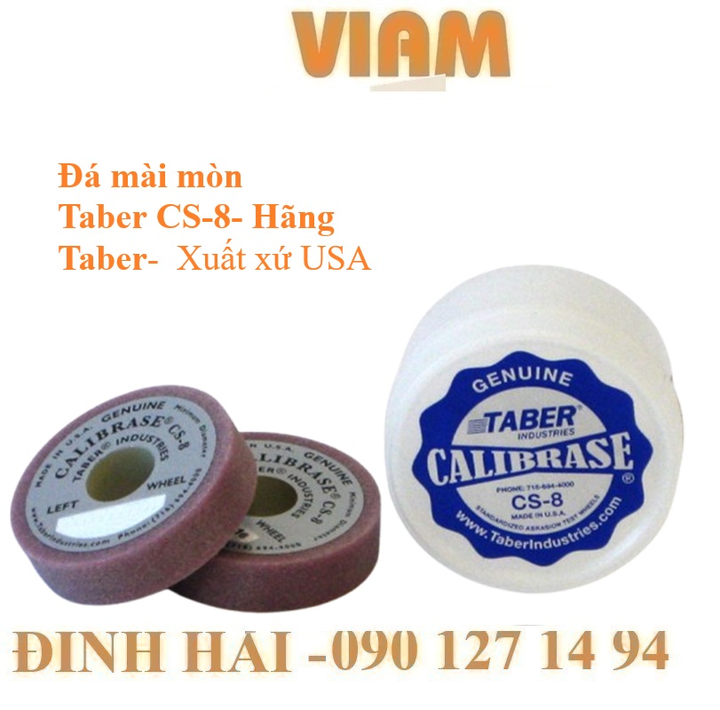 Đá Mài Mòn Taber CS-8 – Giải Pháp Kiểm Tra Độ Mài Mòn Nhẹ Cho Vật Liệu