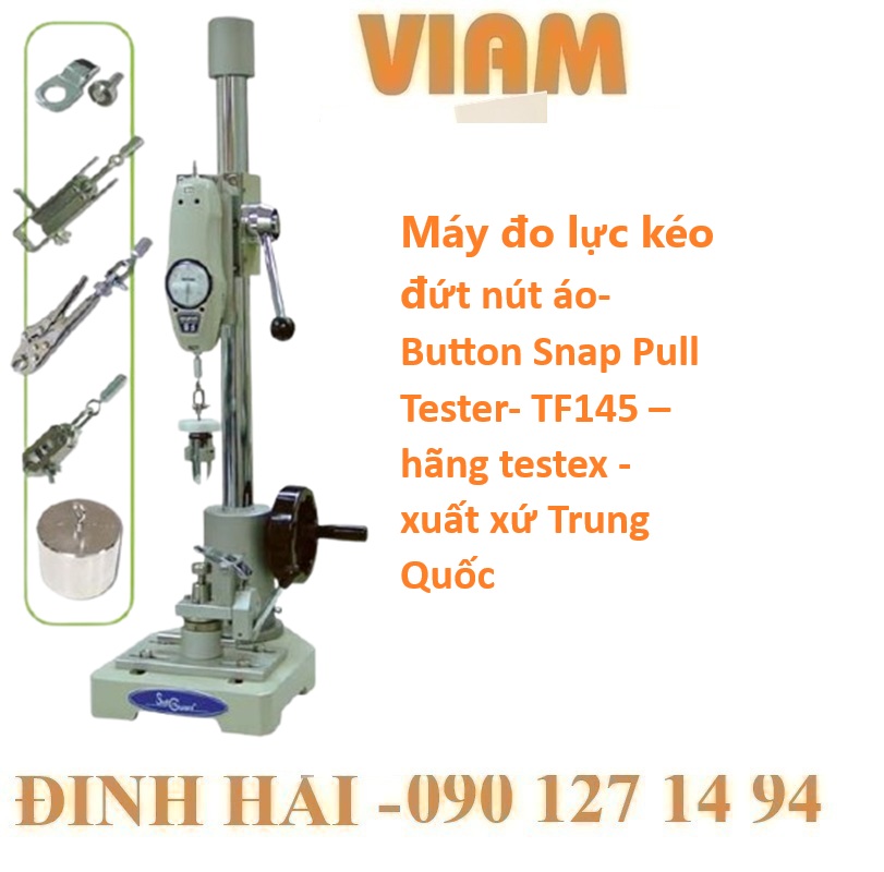 Máy đo lực kéo đứt nút áo - TF145 (Testex)
