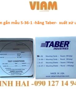 Tấm gắn mẫu S-36-1 – Taber (USA) – Giải pháp chuẩn cho kiểm tra độ mài mòn