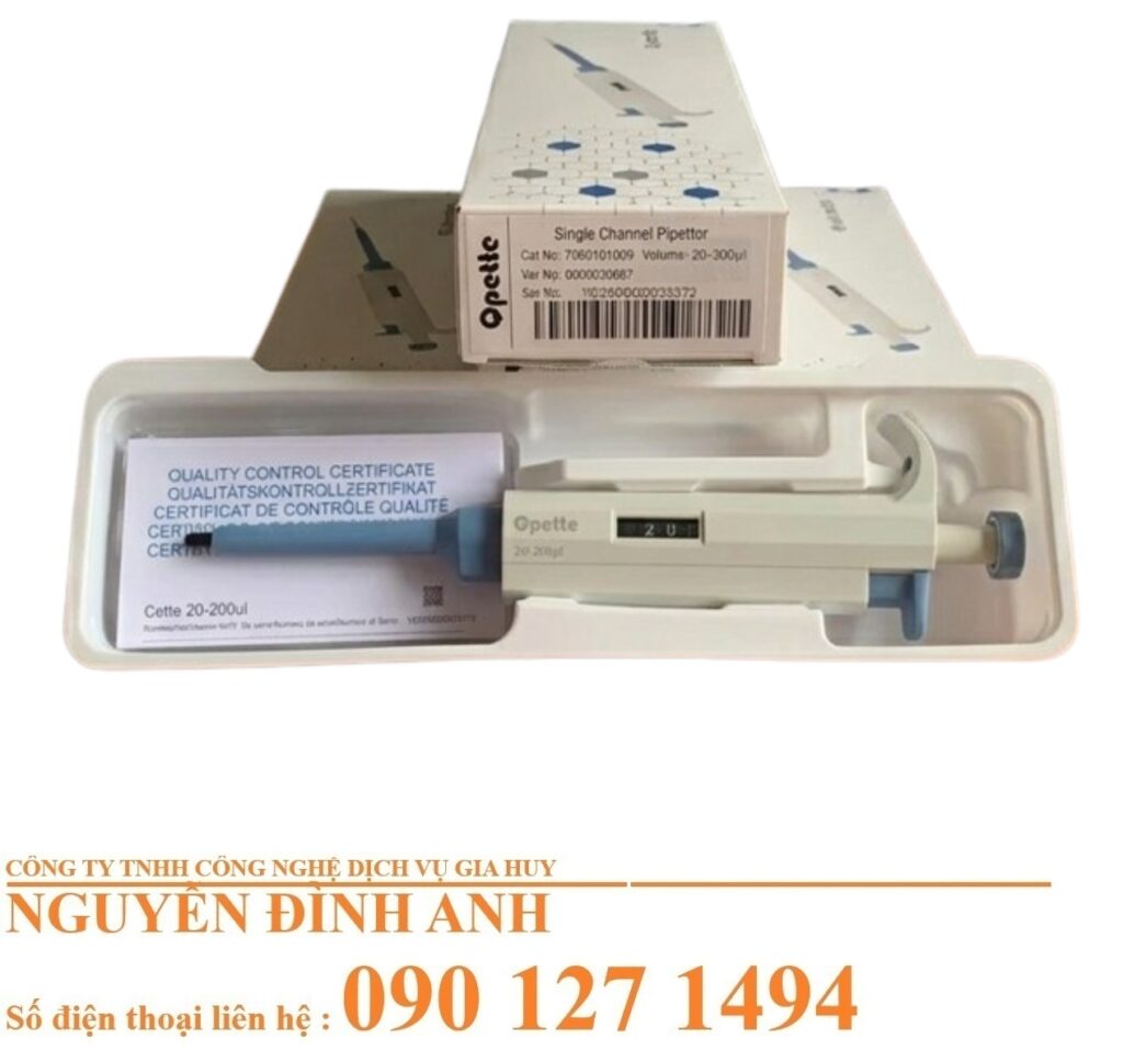 Micropipet Tự Động 1 Kênh:
