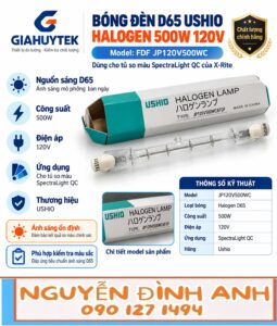 Bóng Ushio FDF 500W 120V – Nguyễn Đình Anh 090 127 1494
